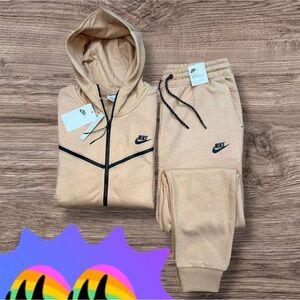 Nike Tan Standard Fit Tracksuit